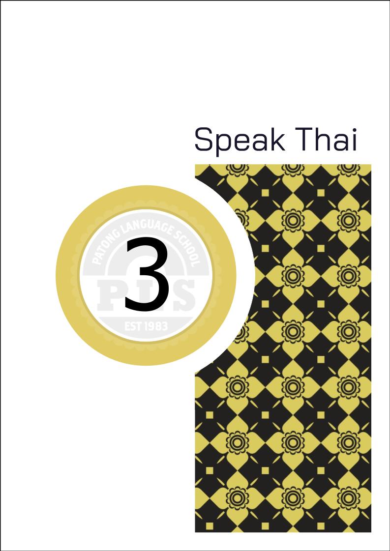 Speak Thai Book 3